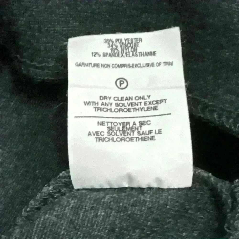Barney’s New York Co-Op Gray Ruffle Bottom Mini Skirt Size Large - Picture 5 of 9